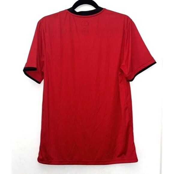 Canada Soccer FIFA World Cup Qatar 2022 Red Jersey M Polyester - Picture 6 of 7